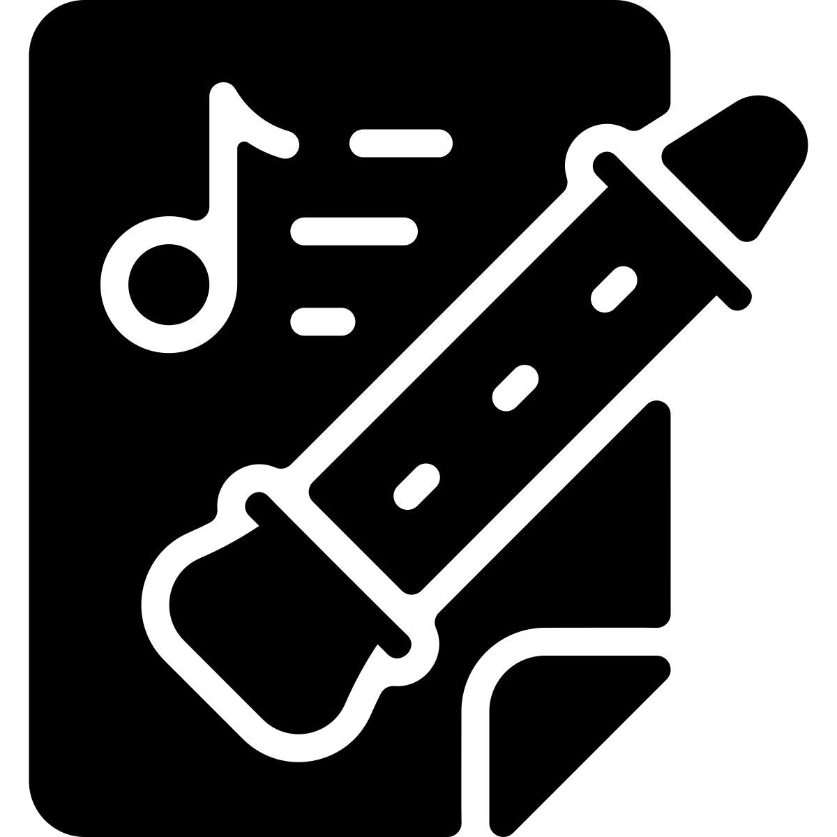 sheet music icon