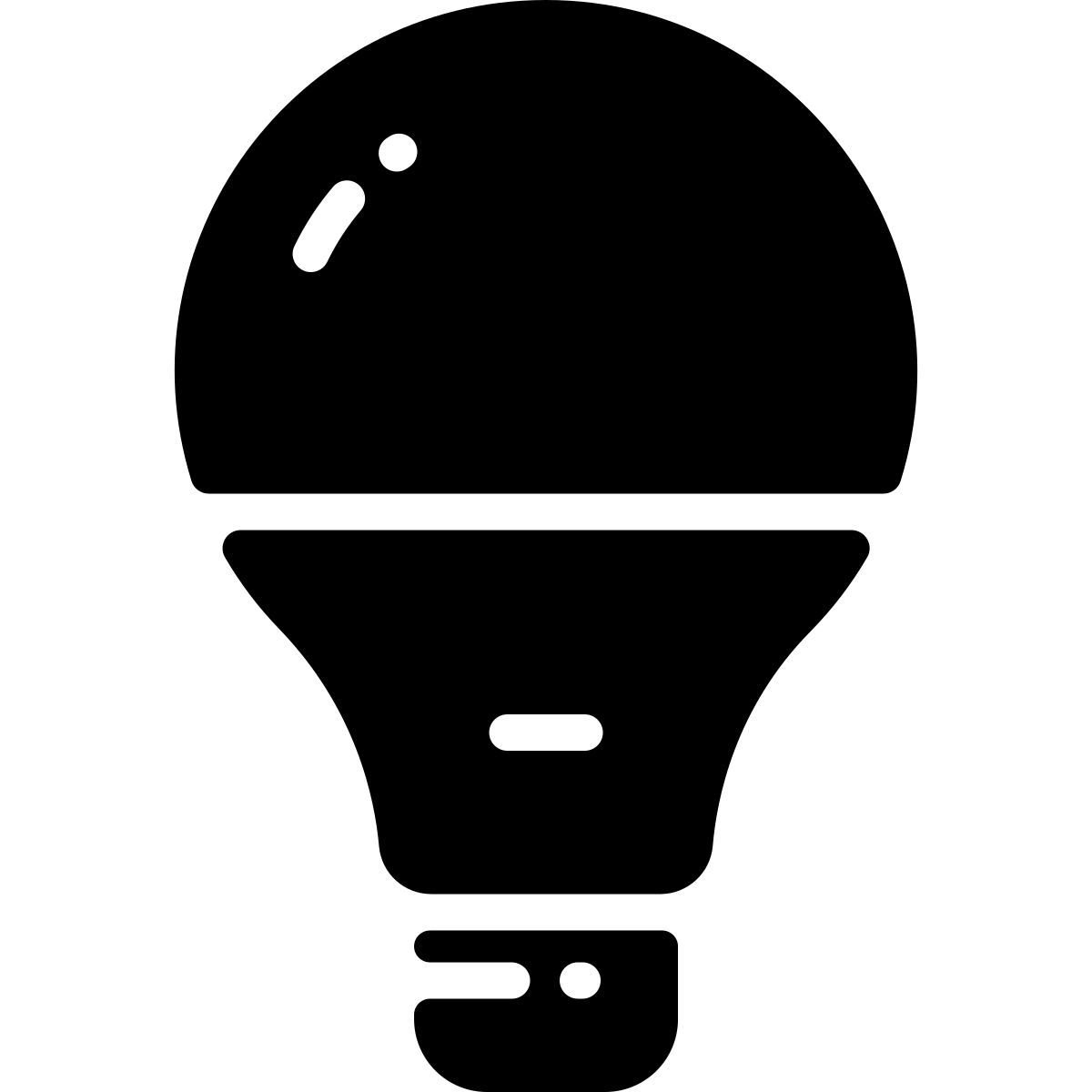 smart bulb icon