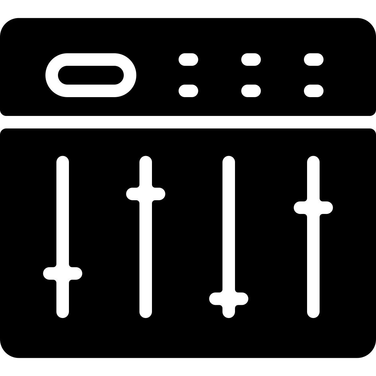 sound mixer icon