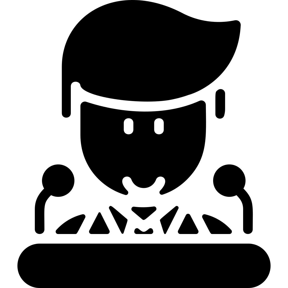 채워진 주제 icon