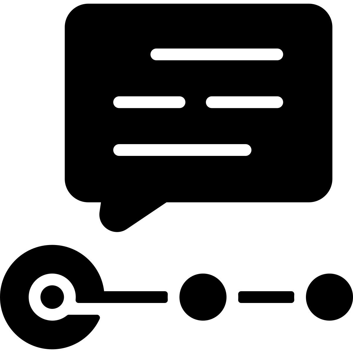 speech bubble icon