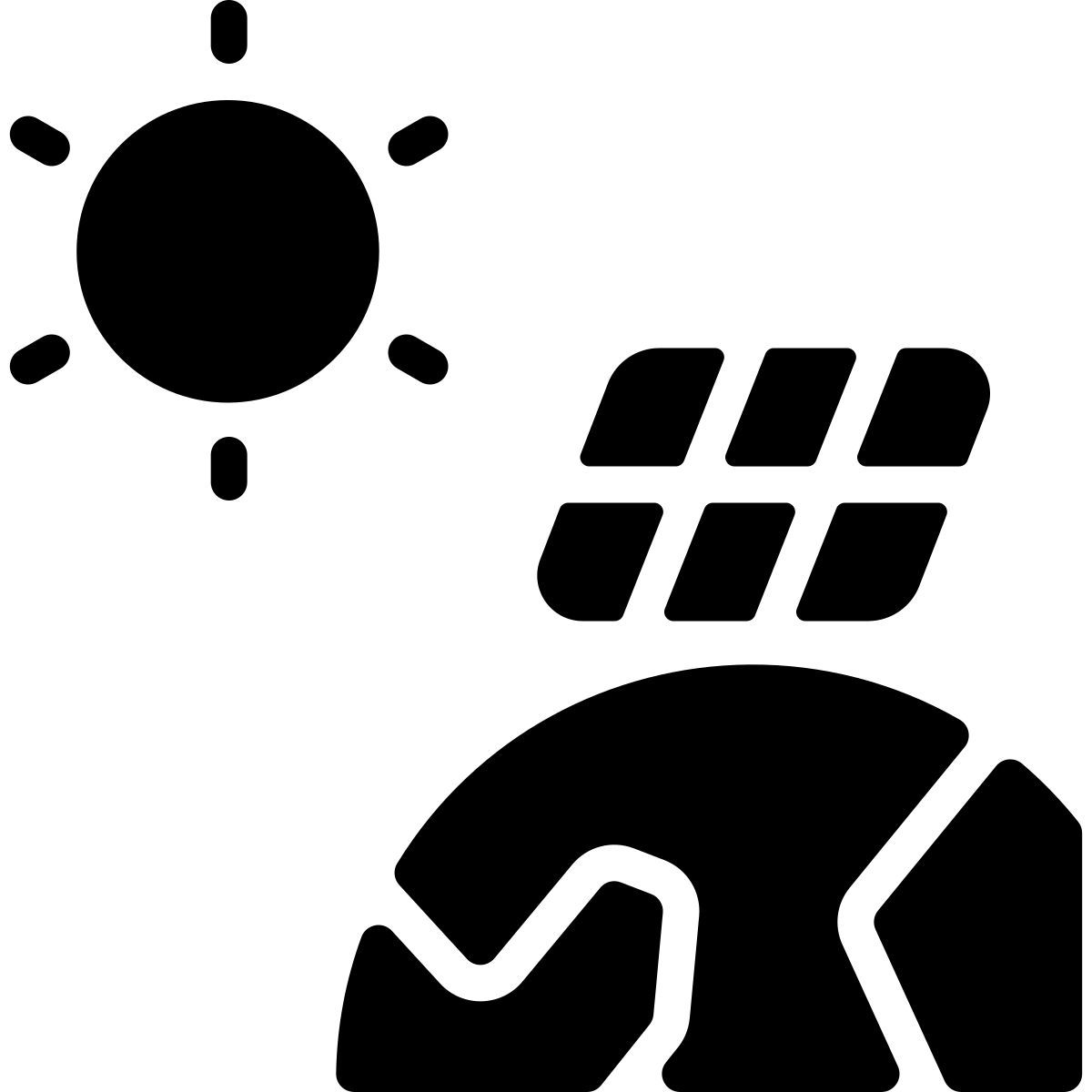 sun energy icon