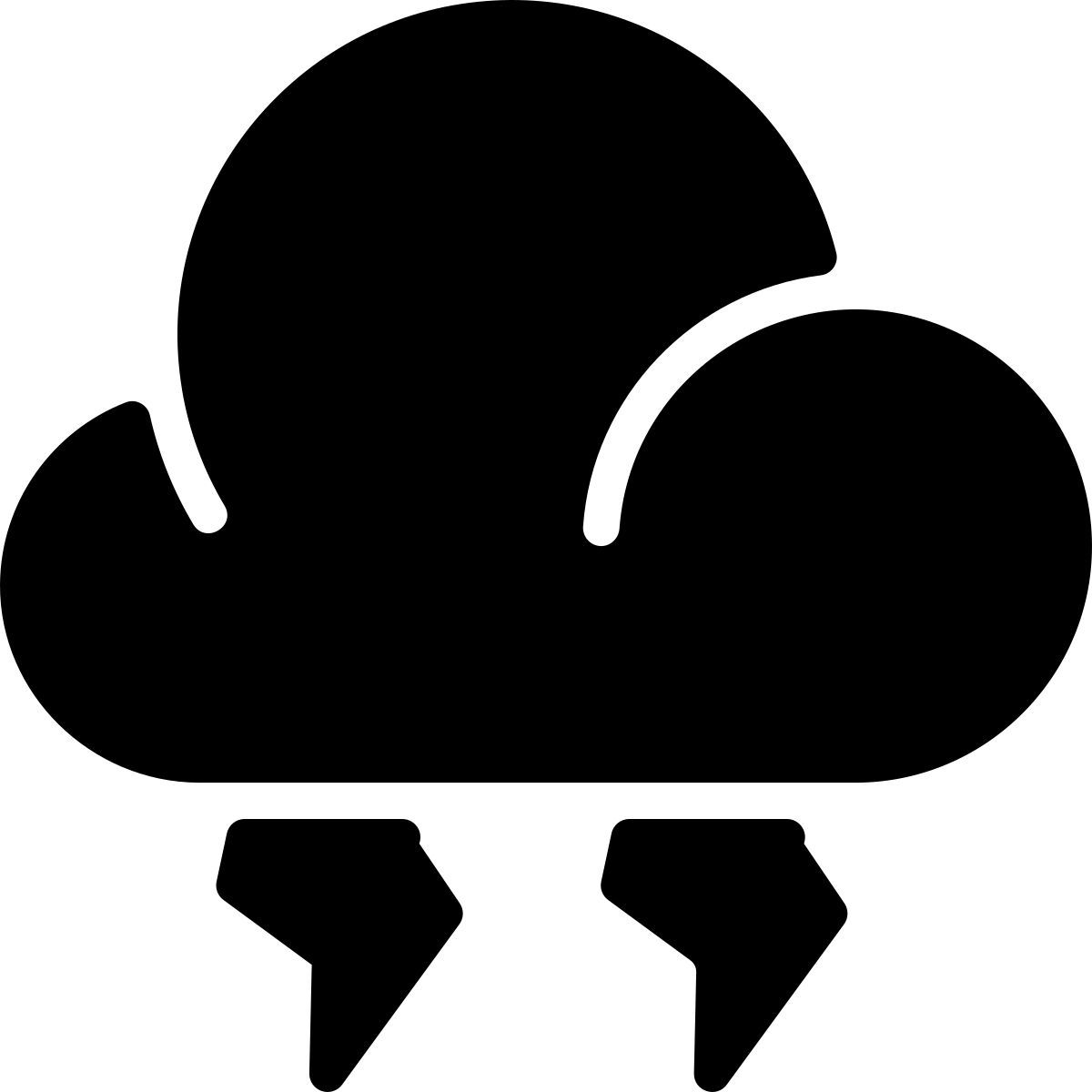 thunderstorm icon