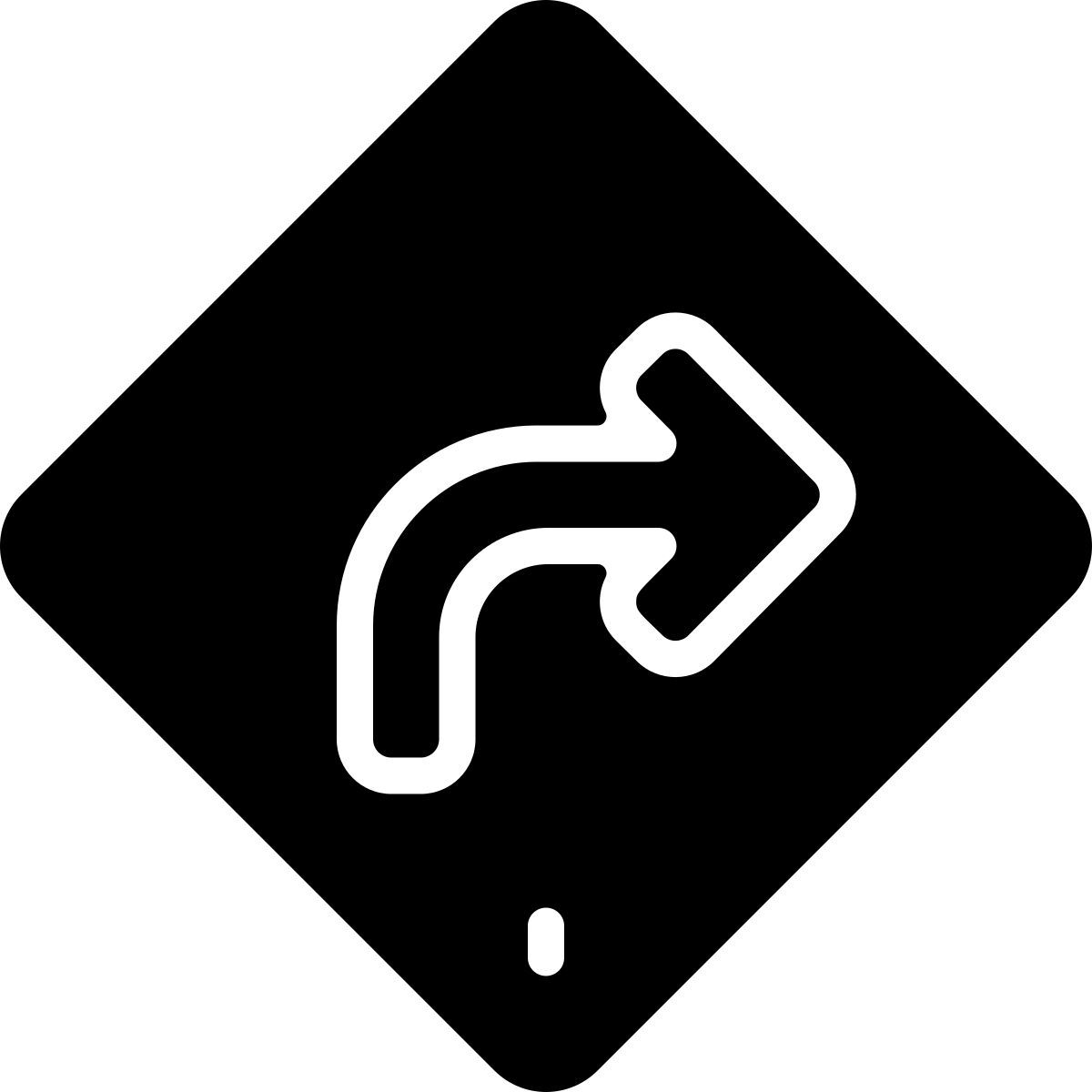 traffic sign icon