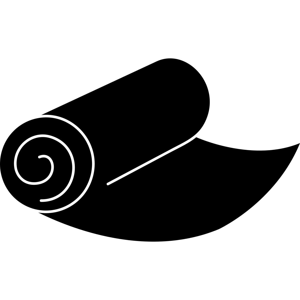 yoga mat icon