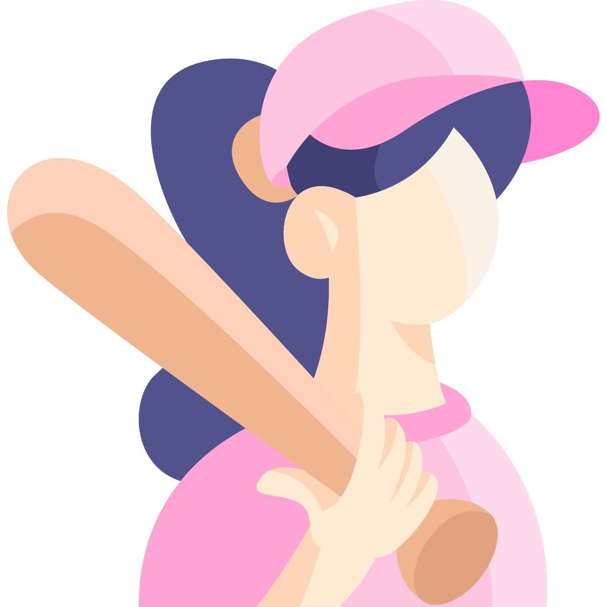 baseball player icon