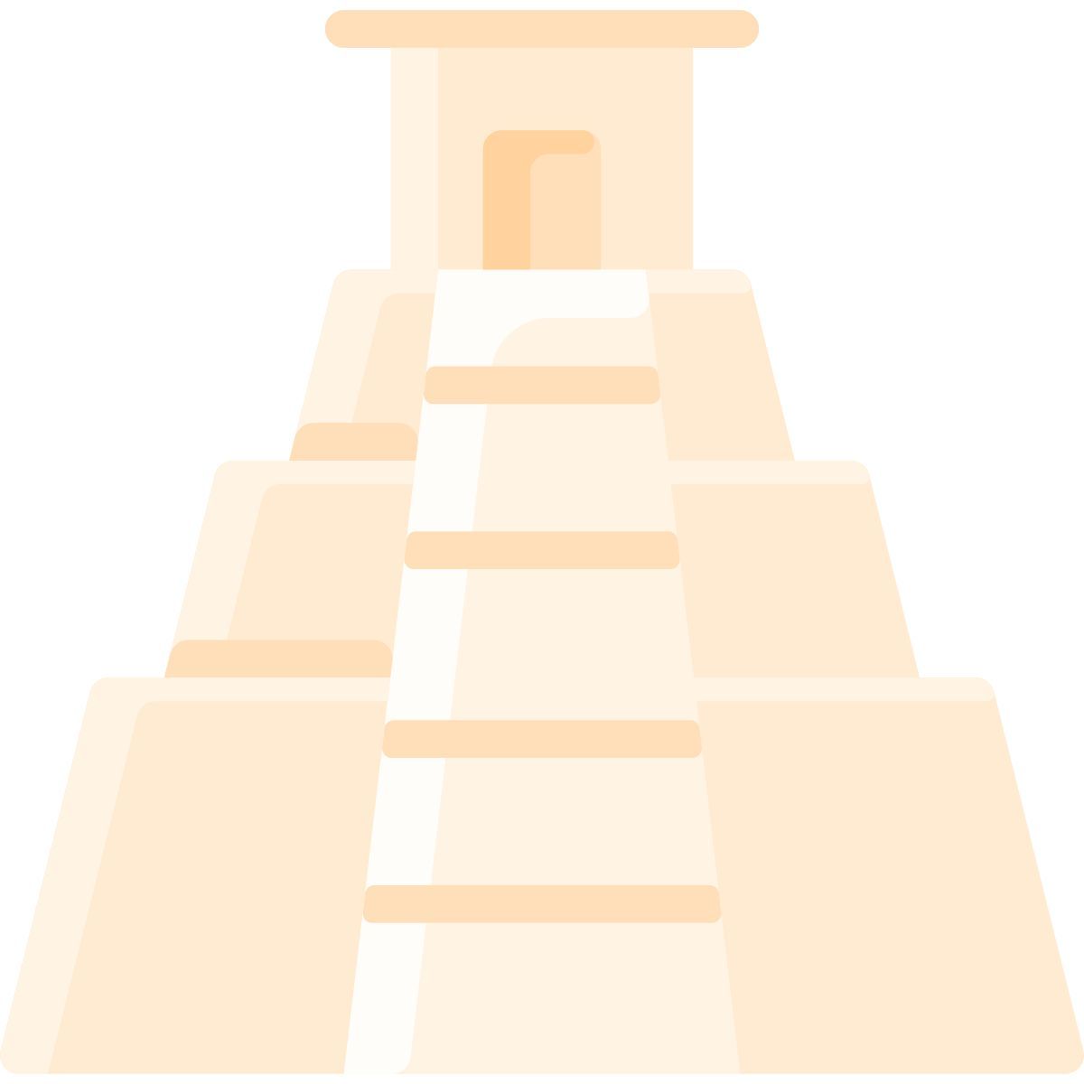 chichen itza pyramid icon