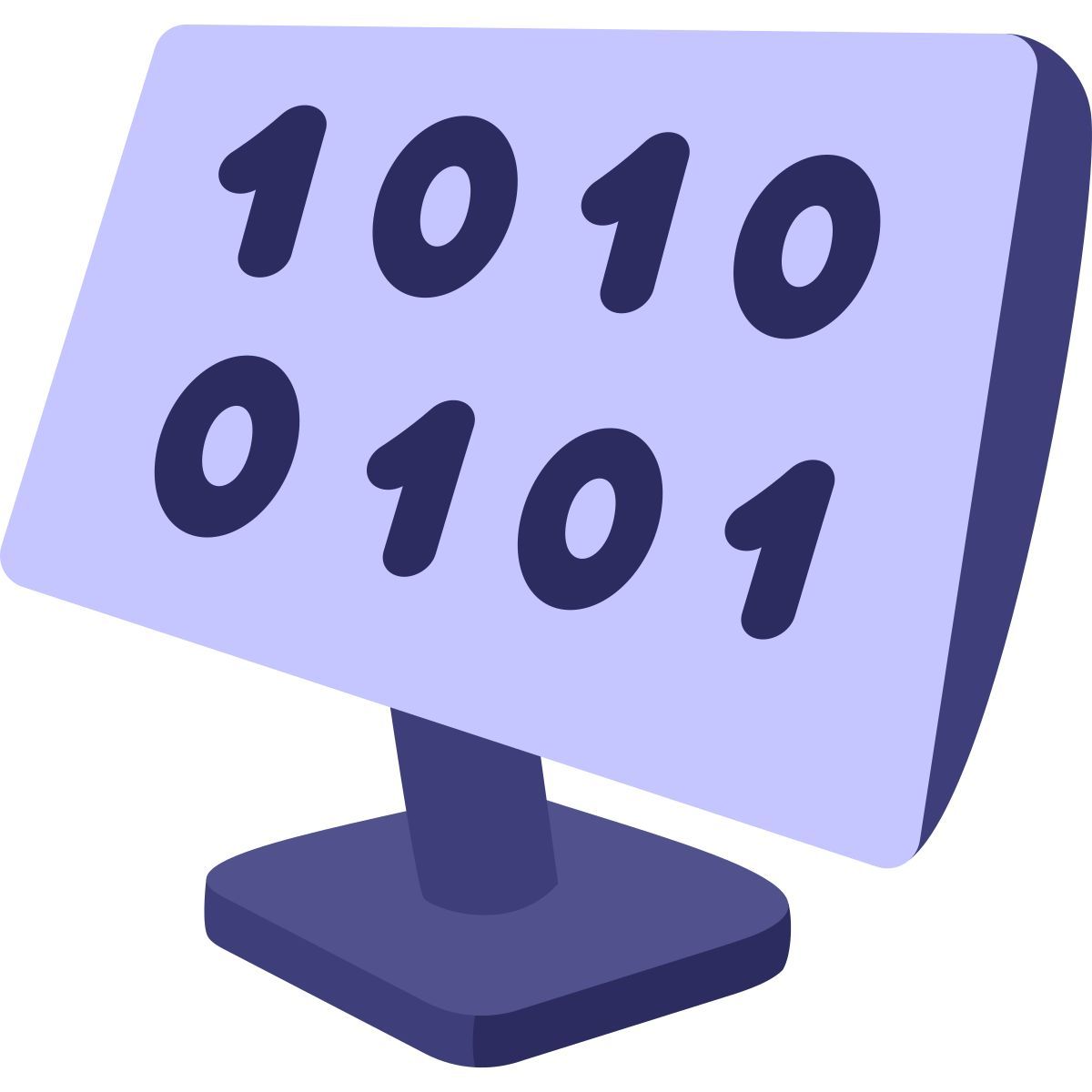 binary code icon