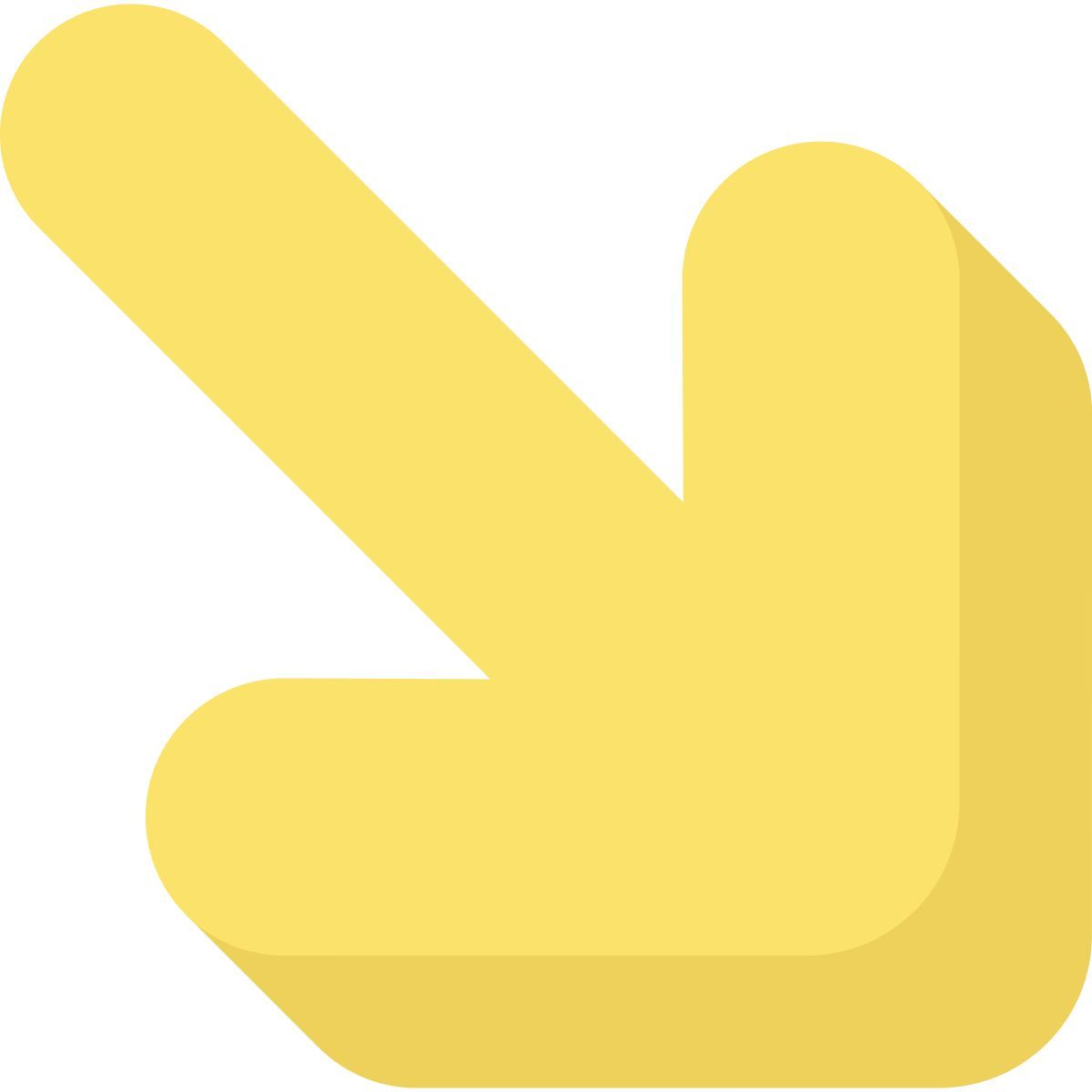 diagonal arrow icon