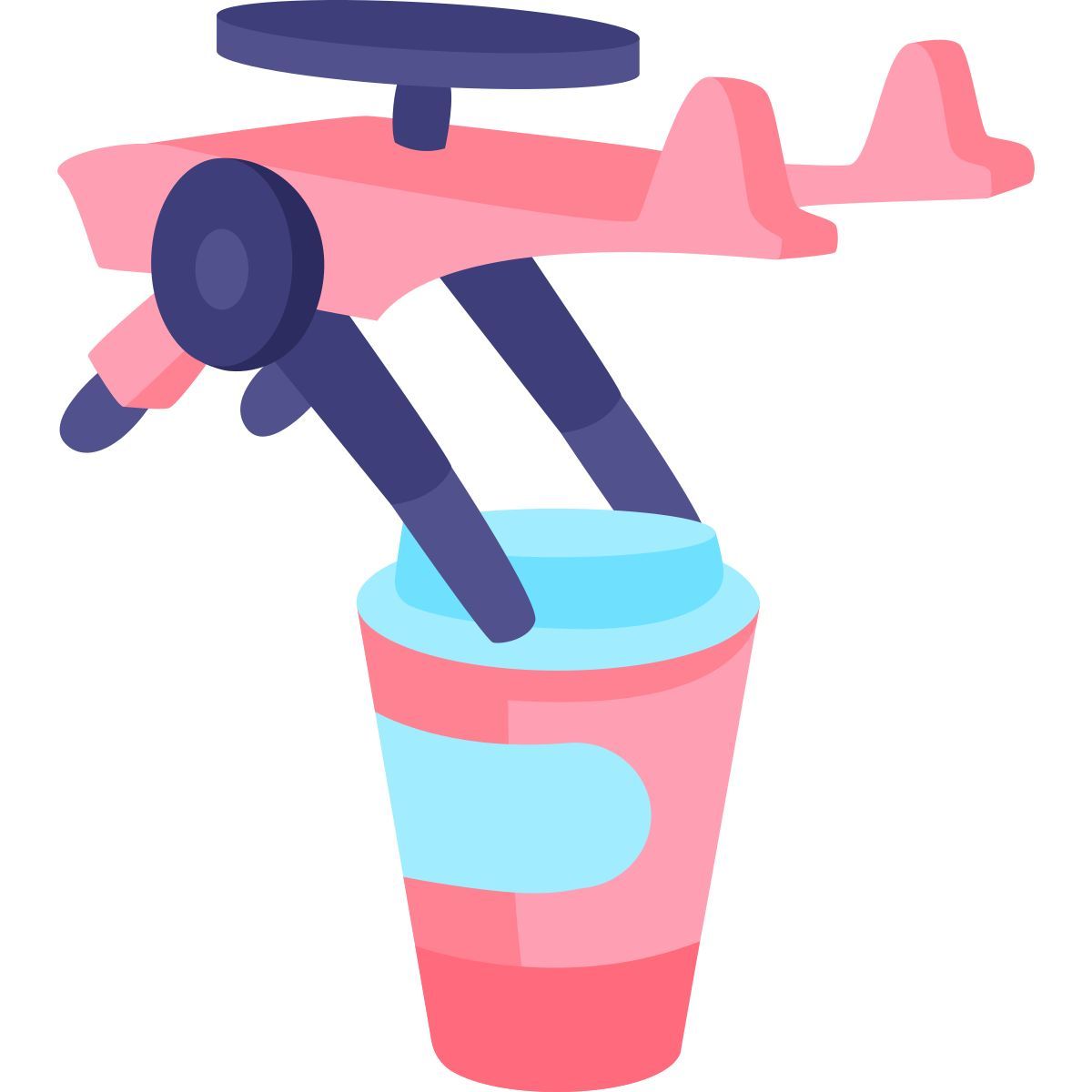 drone delivery icon