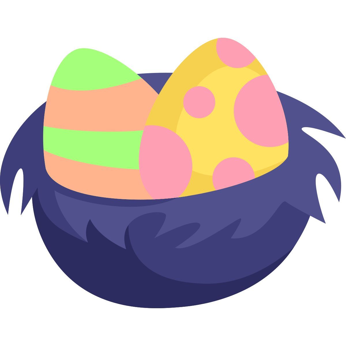 easter nest icon