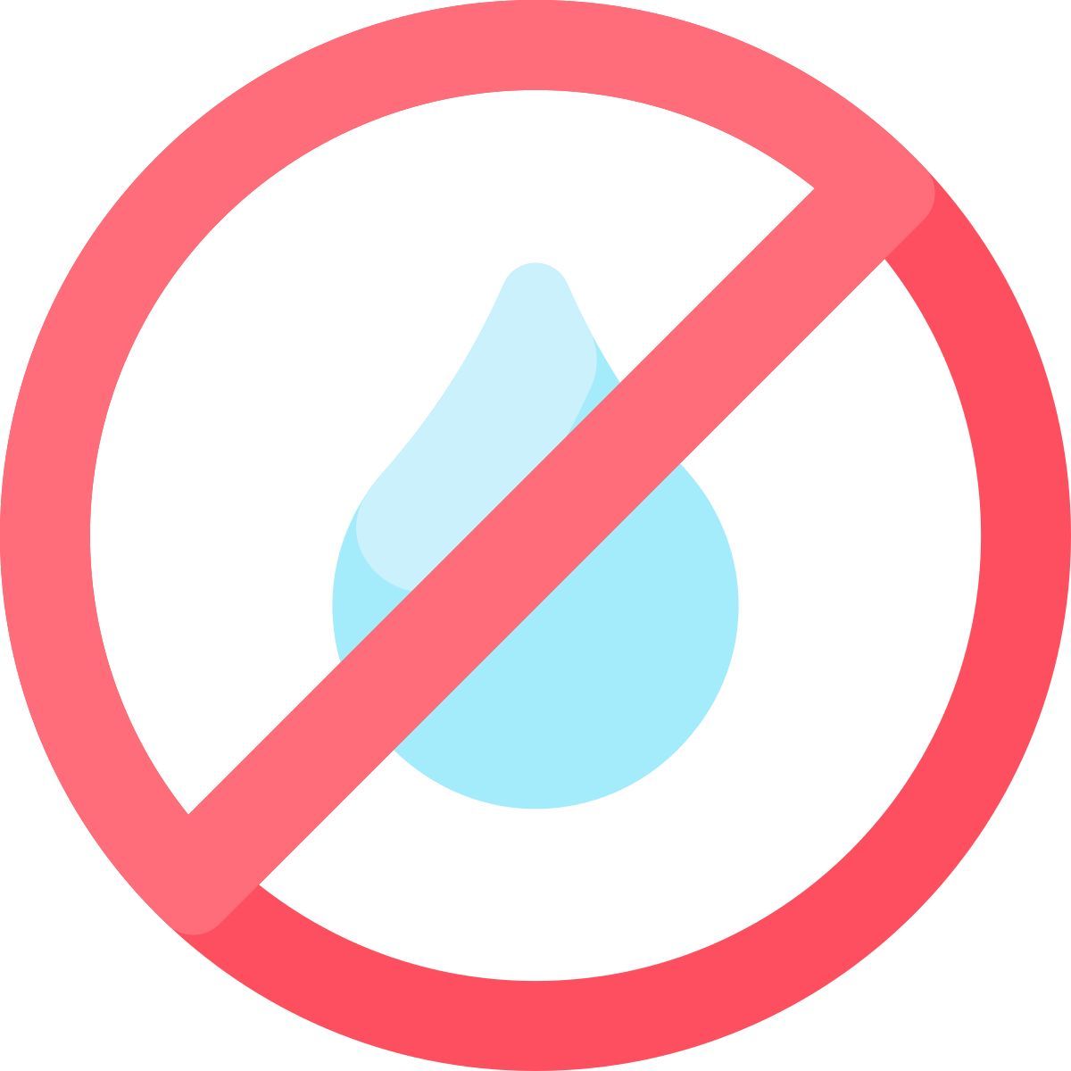 no liquid icon