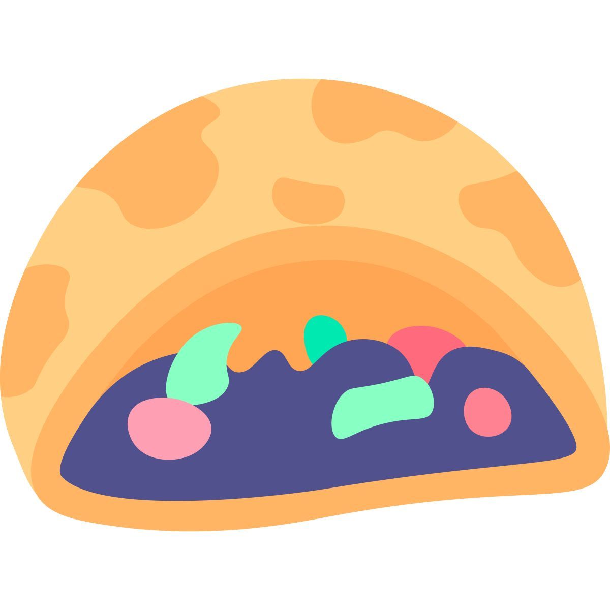 pita bread icon