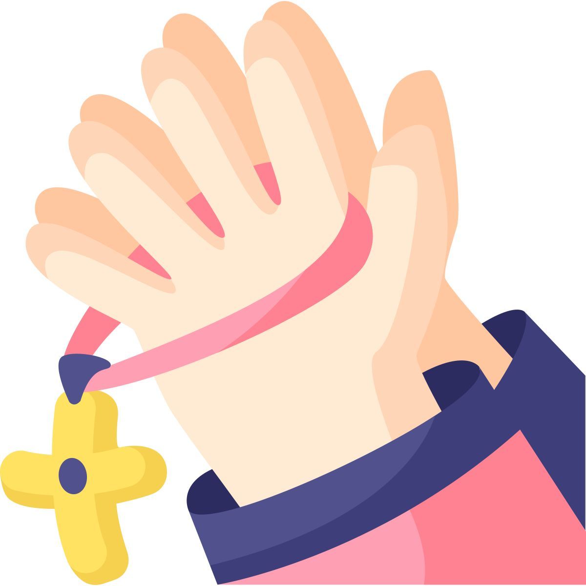 praying icon