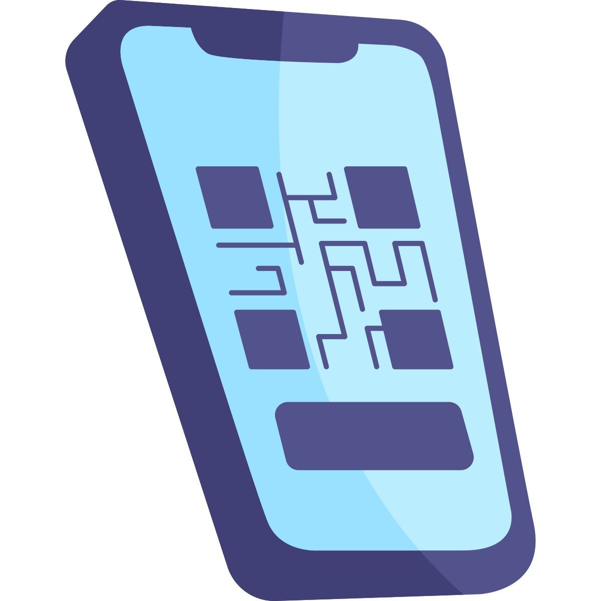 Code QR icon