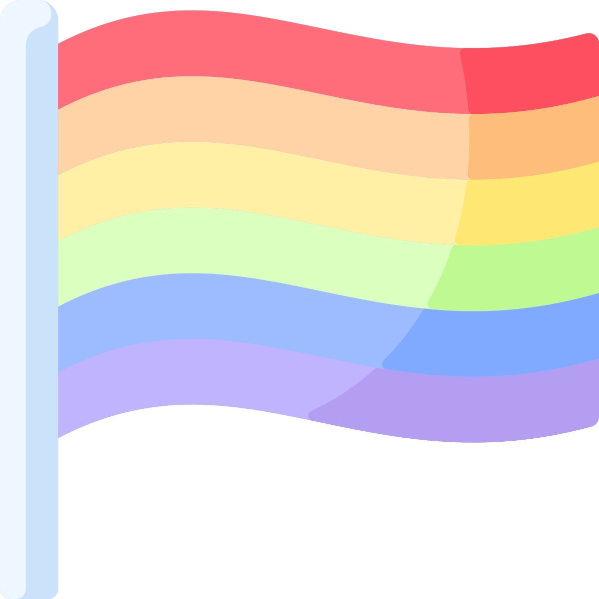 rainbow flag icon