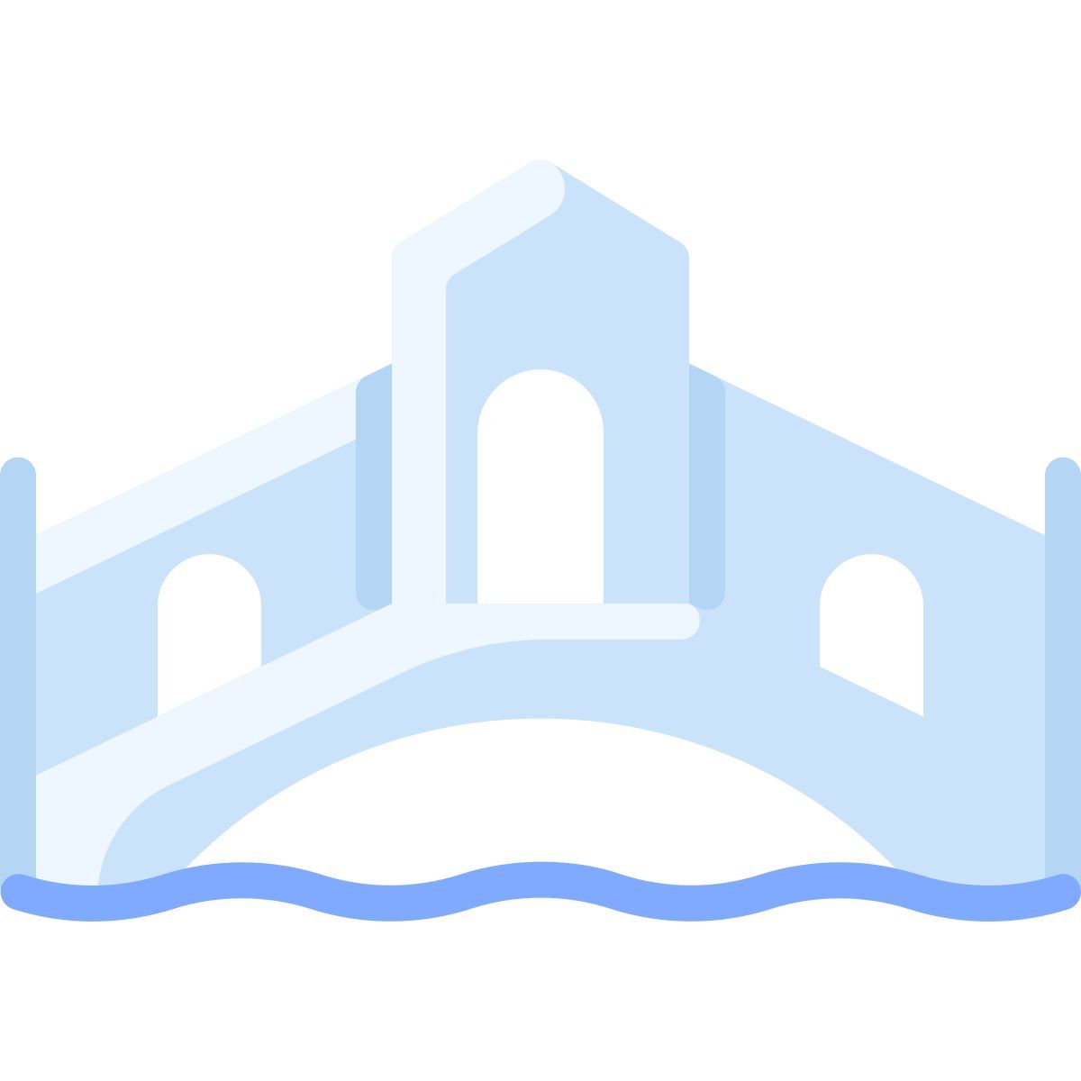 rialto bridge icon