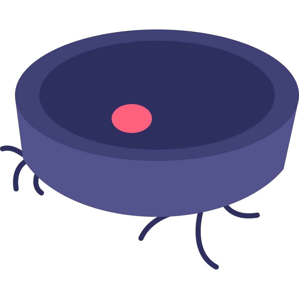 robot vacuum cleaner icon