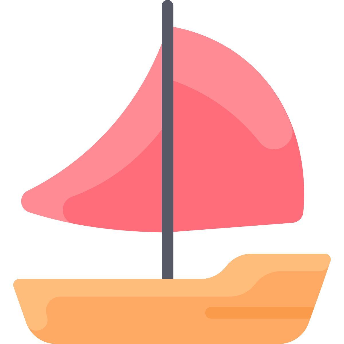 sailing boat icon