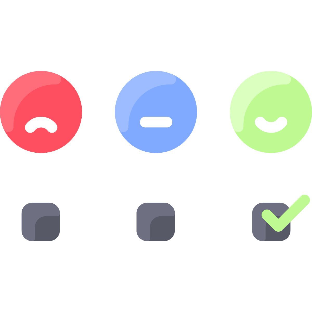 satisfaction scale icon