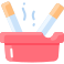 external ashtray-quit-smoking-vitaliy-gorbachev-flat-vitaly-gorbachev icon