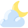 external cloudy-night-weather-vitaliy-gorbachev-flat-vitaly-gorbachev icon