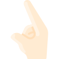 external letter-g-hand-gestures-vitaliy-gorbachev-flat-vitaly-gorbachev icon