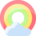 external rainbow-mother-earth-day-vitaliy-gorbachev-flat-vitaly-gorbachev icon