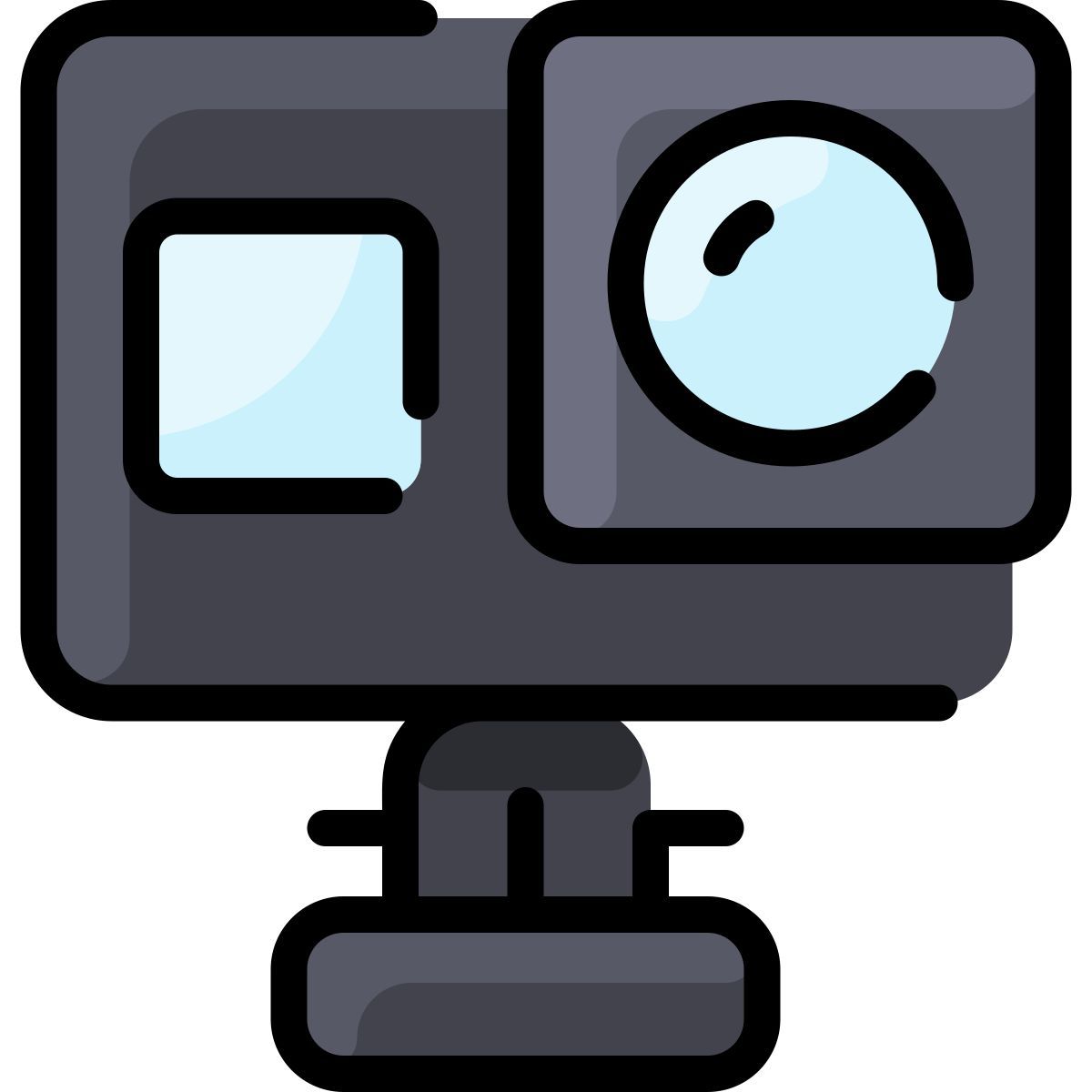 action camera icon