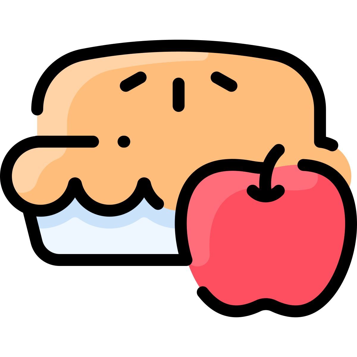 apple pie icon