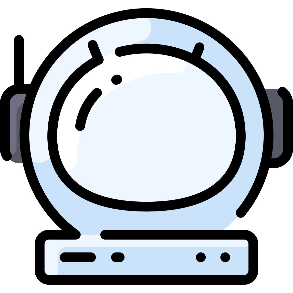 astronaut helmet icon