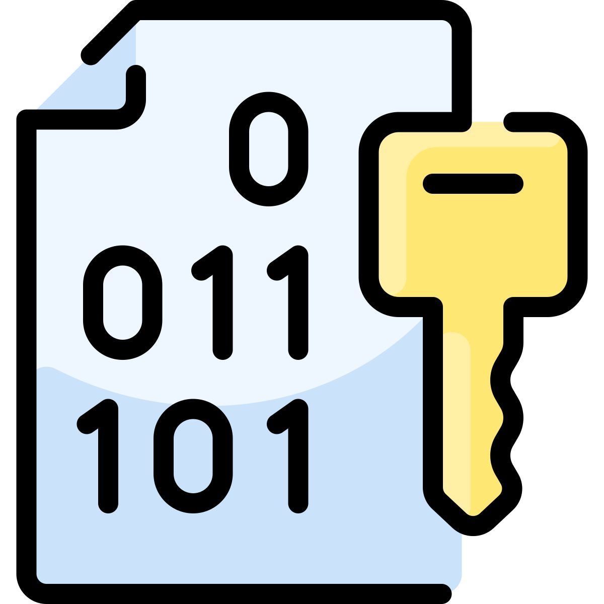 binary code icon