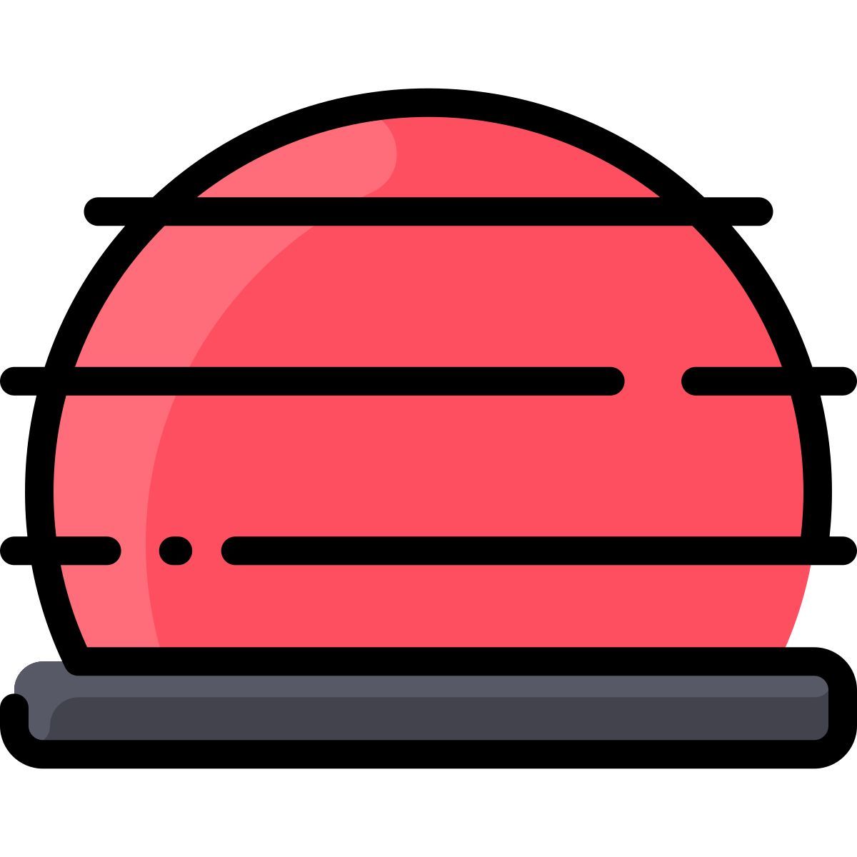 bosu ball icon