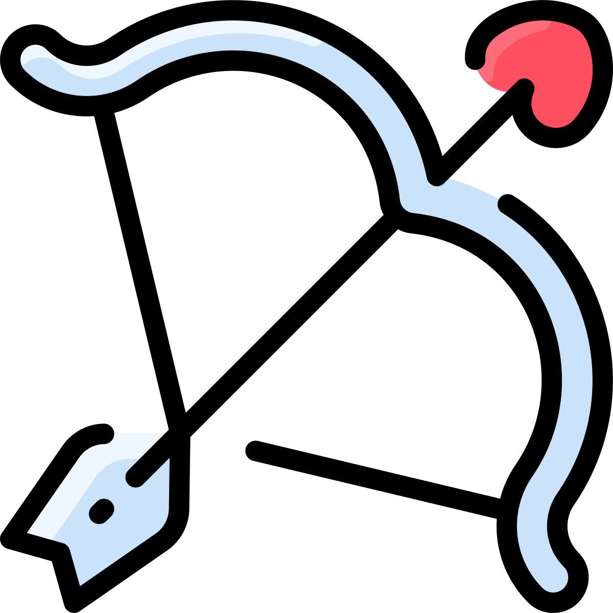arc et flèche icon
