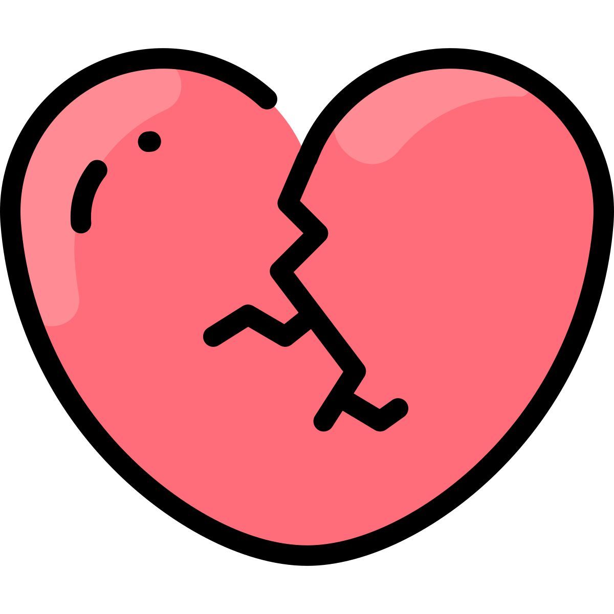 broken heart icon
