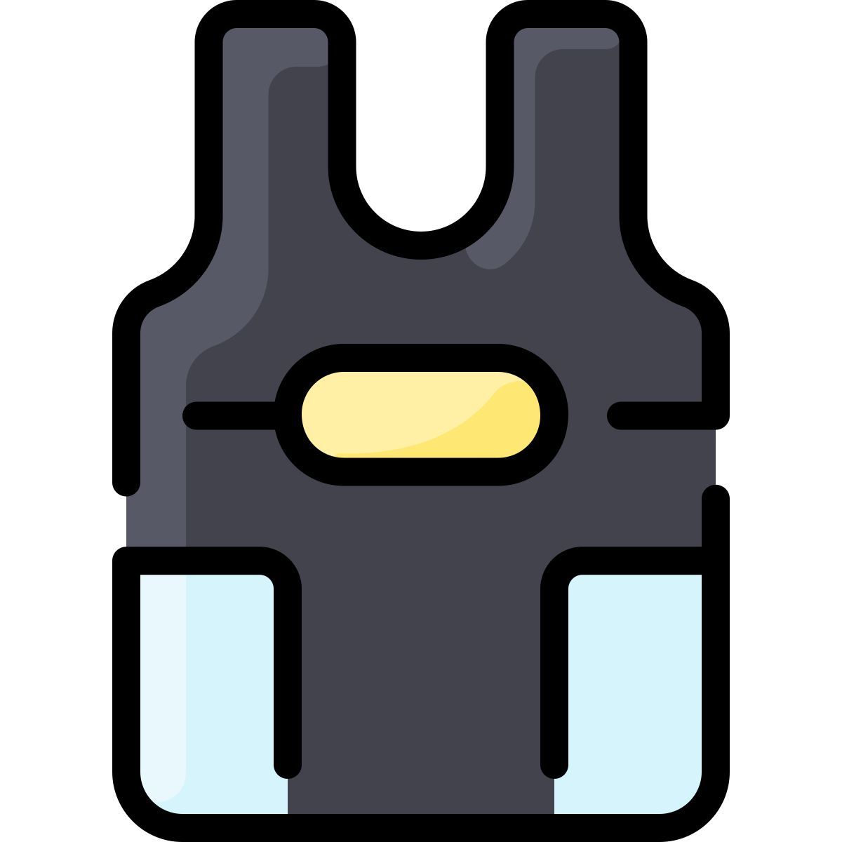 bullet proof vest icon