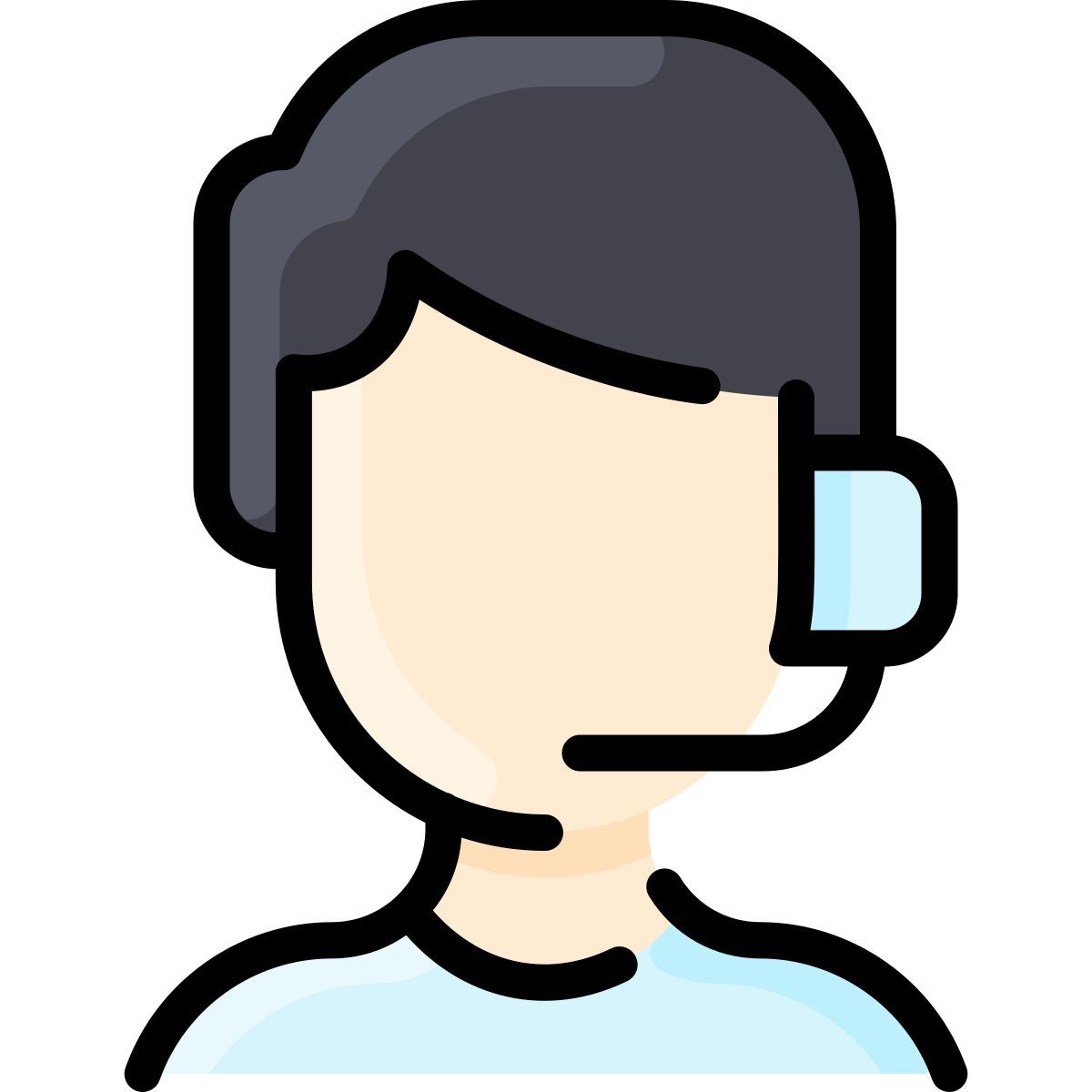 call center agent icon