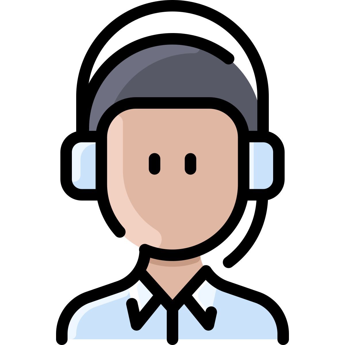 call center agent icon