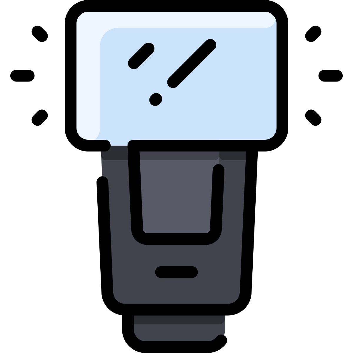 camera flash icon