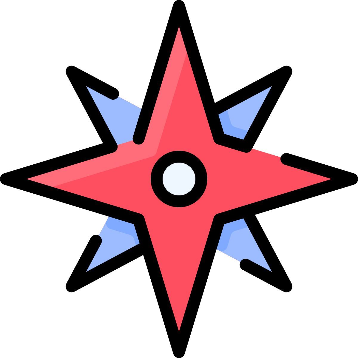 pontos cardeais icon