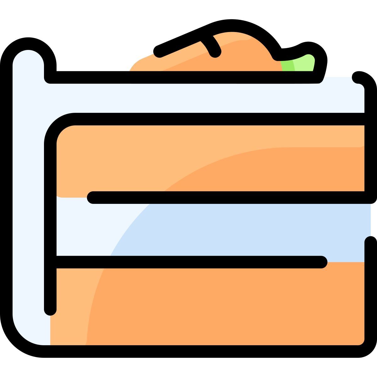carrot cake icon