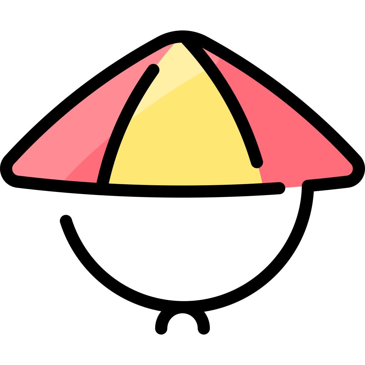 chinese hat icon