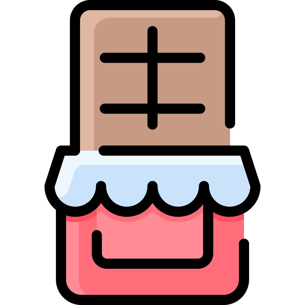 chocolate bar icon