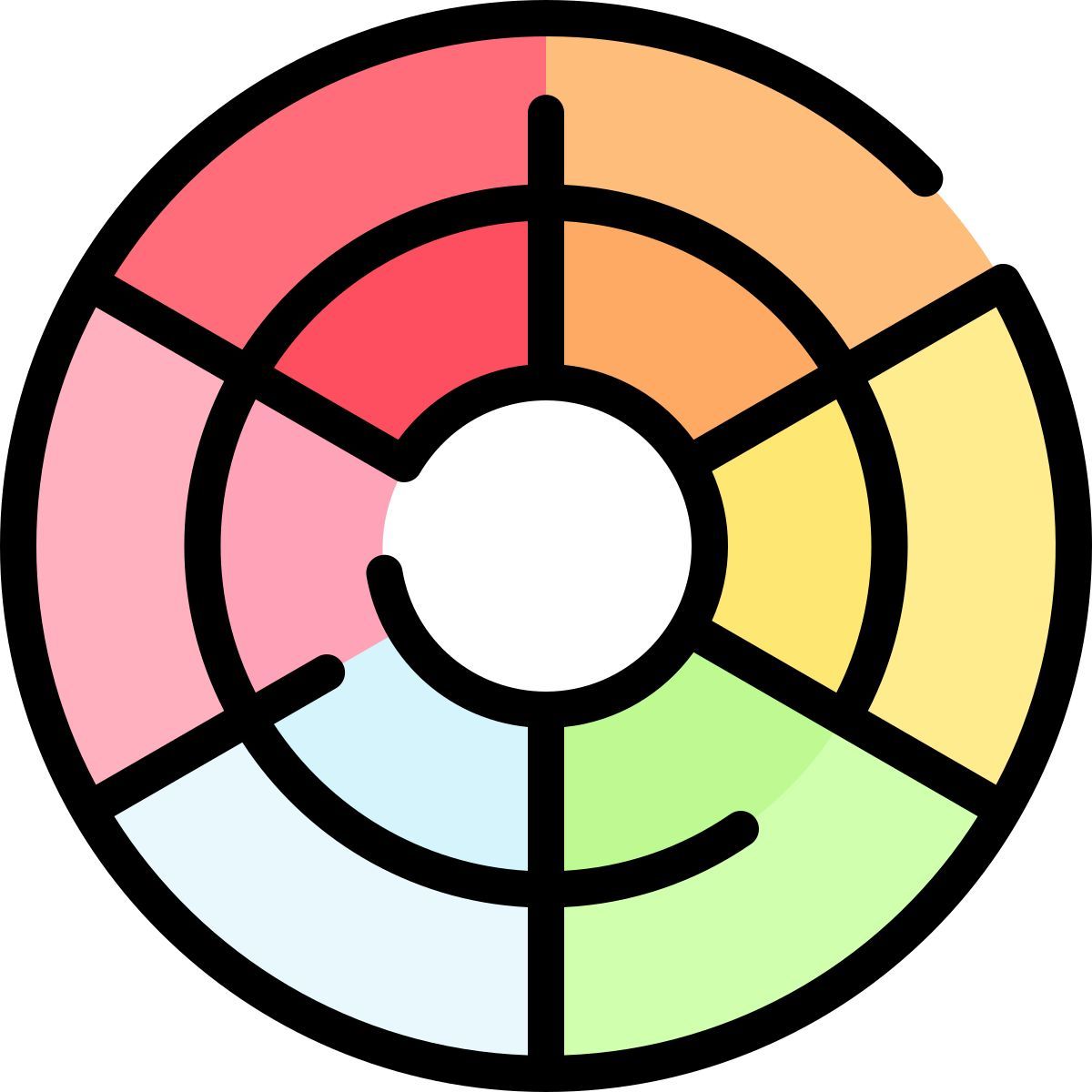 color wheel icon