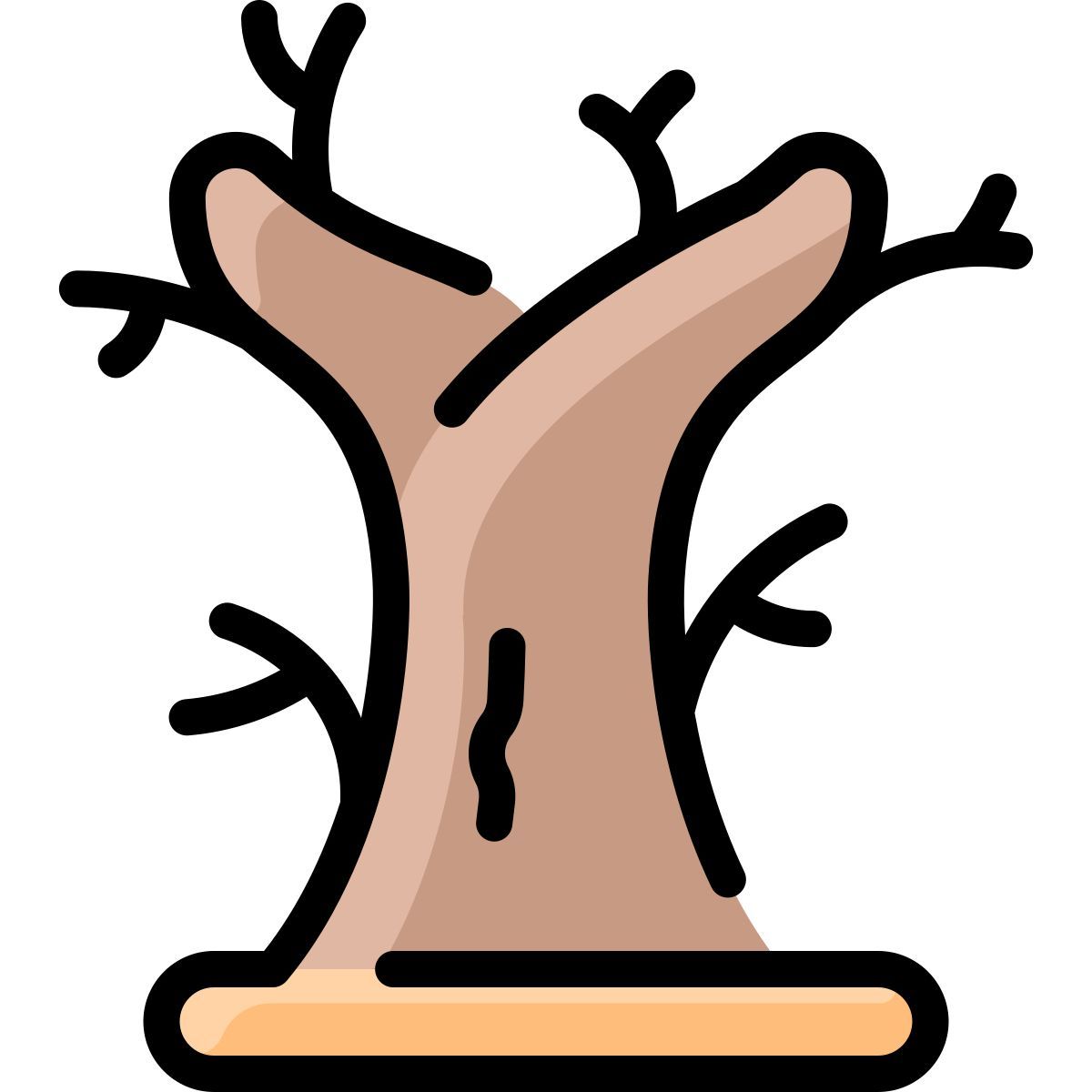 dead tree icon