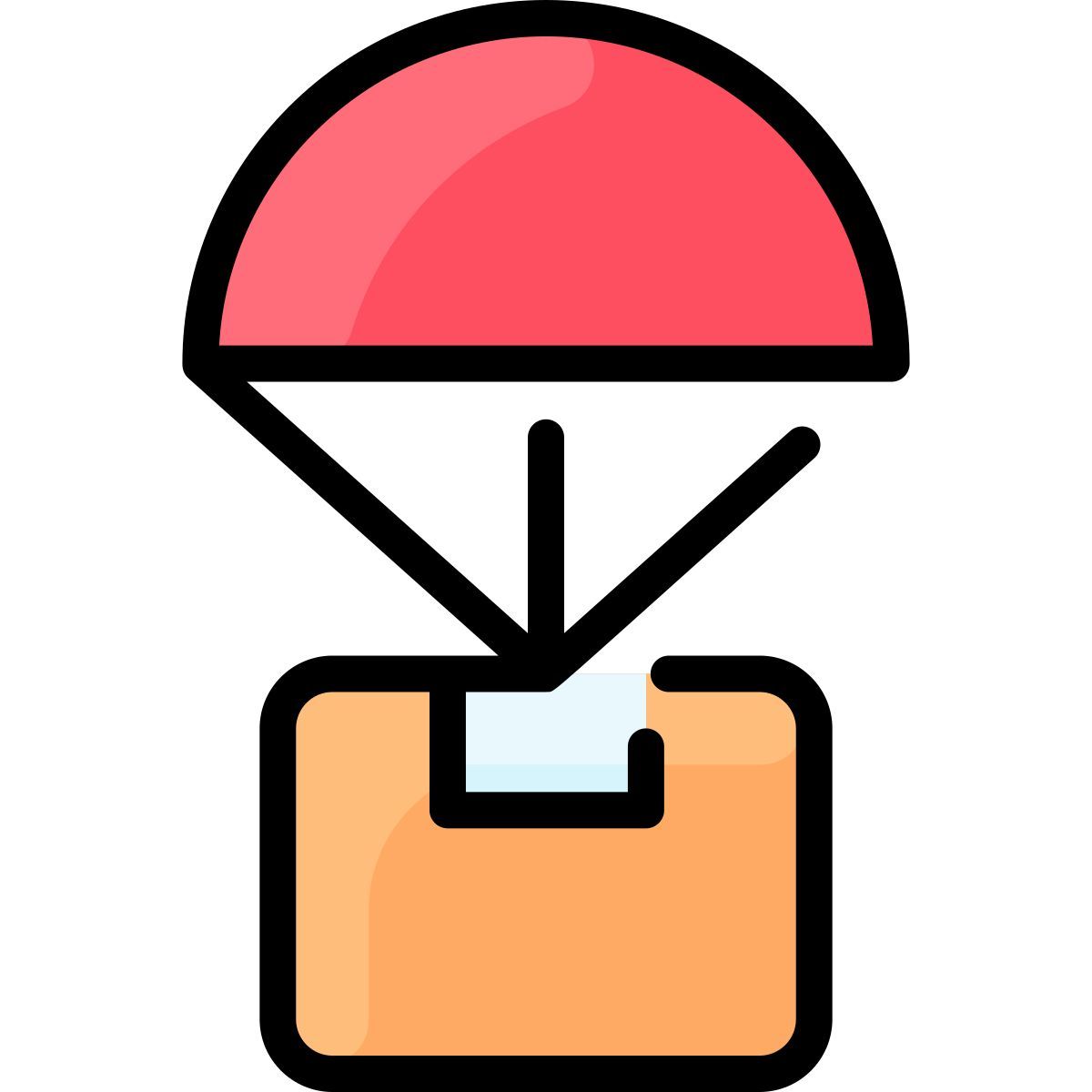 delivery box icon