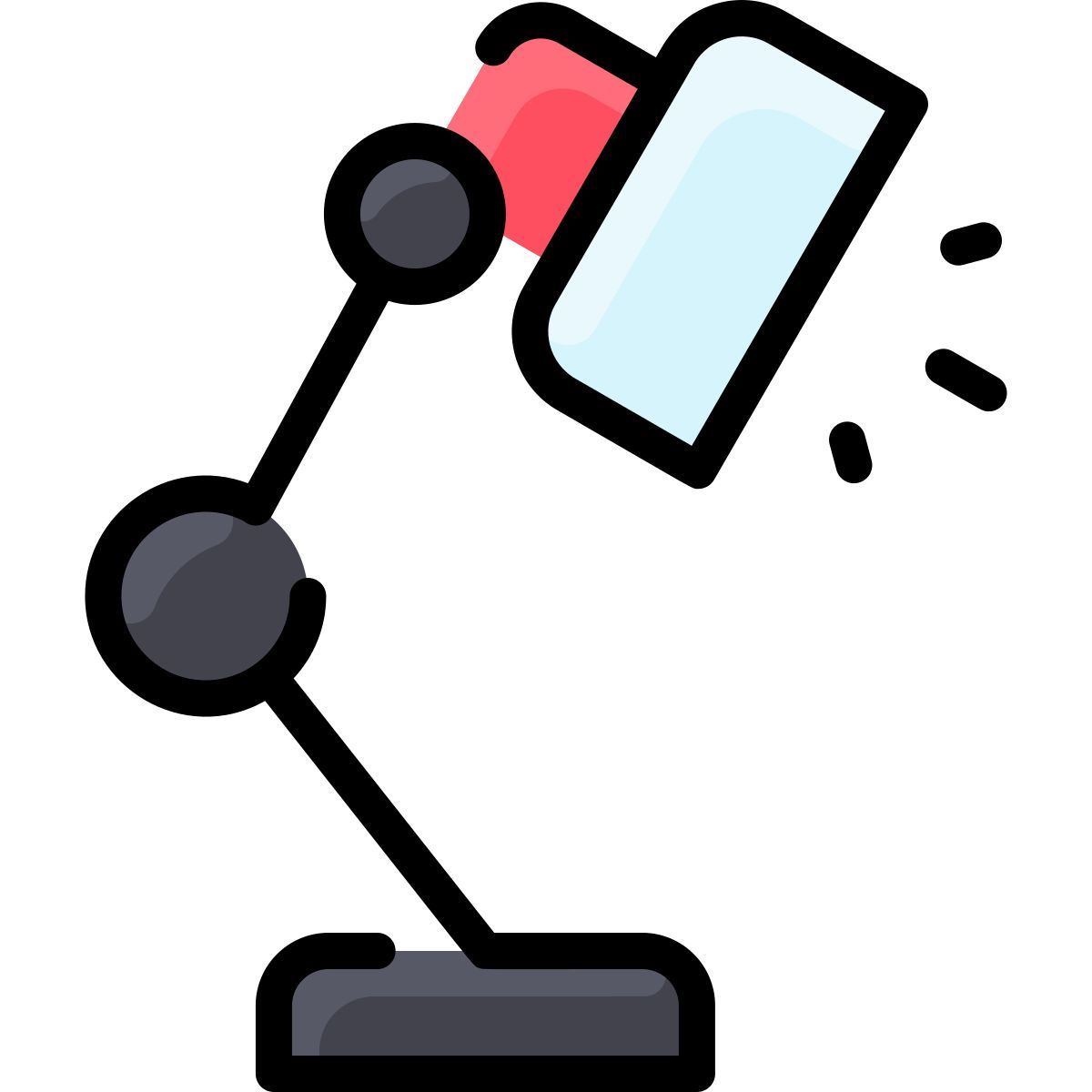 desk lamp icon