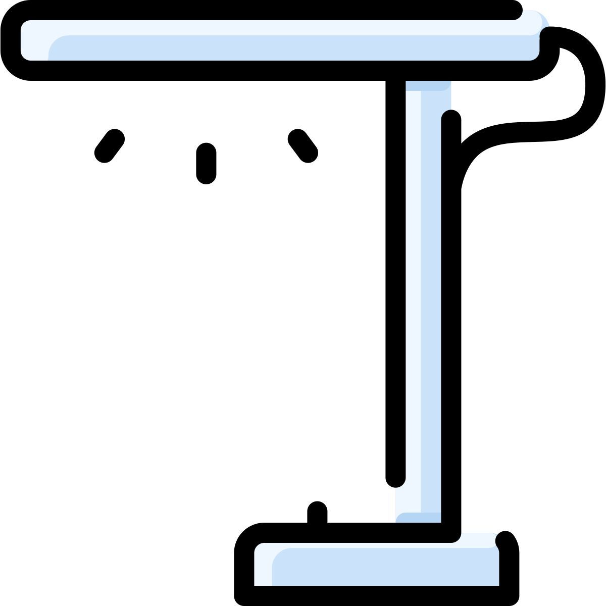 desk lamp icon