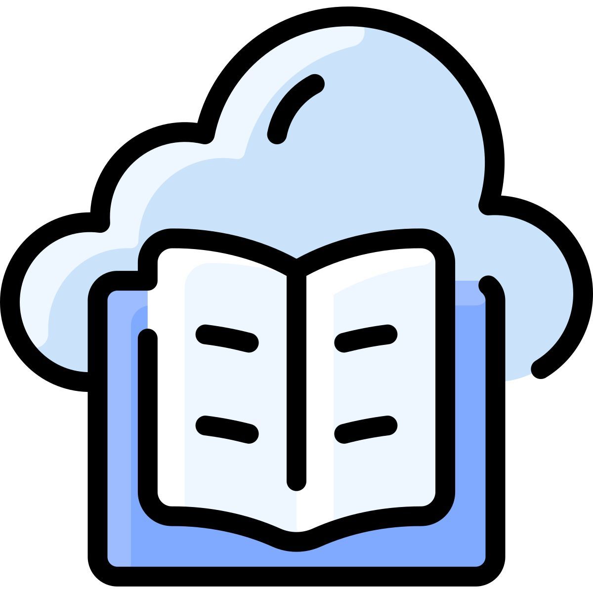 digital library icon