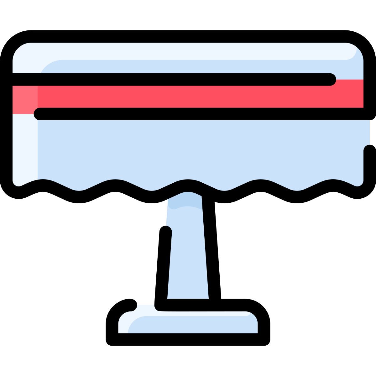 dinner table icon